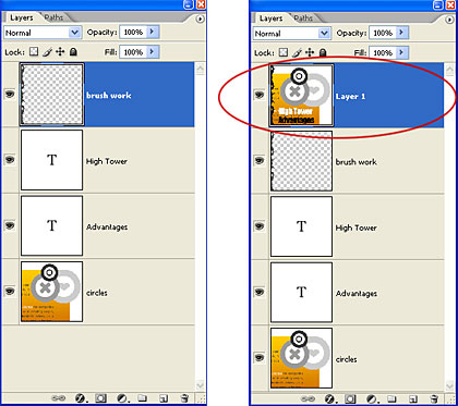 Create a flattened layer AND keep all your layers intact in one file